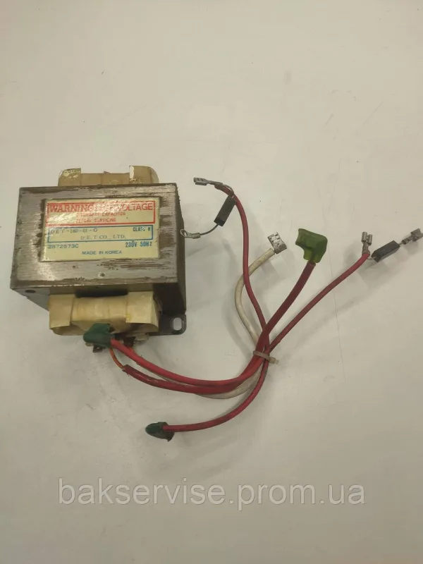 Трансформатор для мікрохвильової печі Danger DET-180-01-G Original Б/У, зображення 1