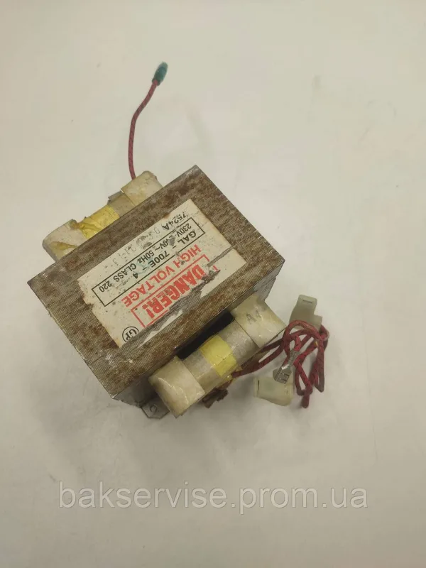 Трансформатор для мікрохвильової печі Danger GAL-700E-4 Original Б/У, зображення 1