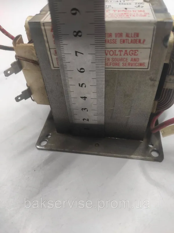 Трансформатор для мікрохвильової печі Danger JY-N60S1-41T Original Б/У, изображение 10