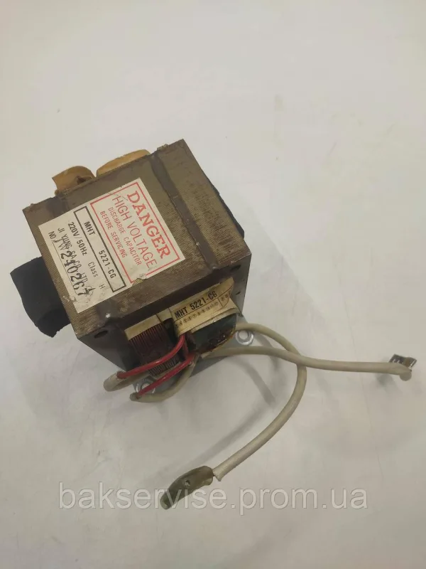 Трансформатор для мікрохвильової печі Danger MHT 5221-CG Original Б/У, зображення 1