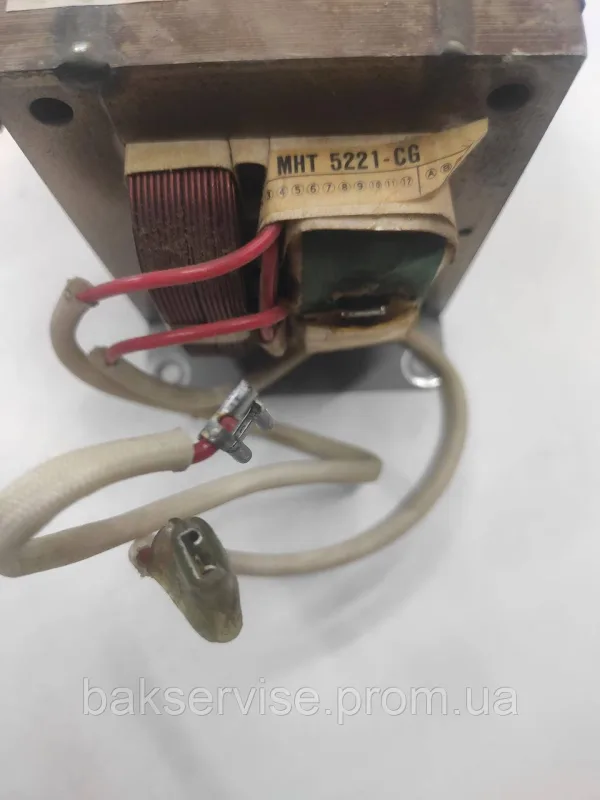 Трансформатор для мікрохвильової печі Danger MHT 5221-CG Original Б/У, зображення 2