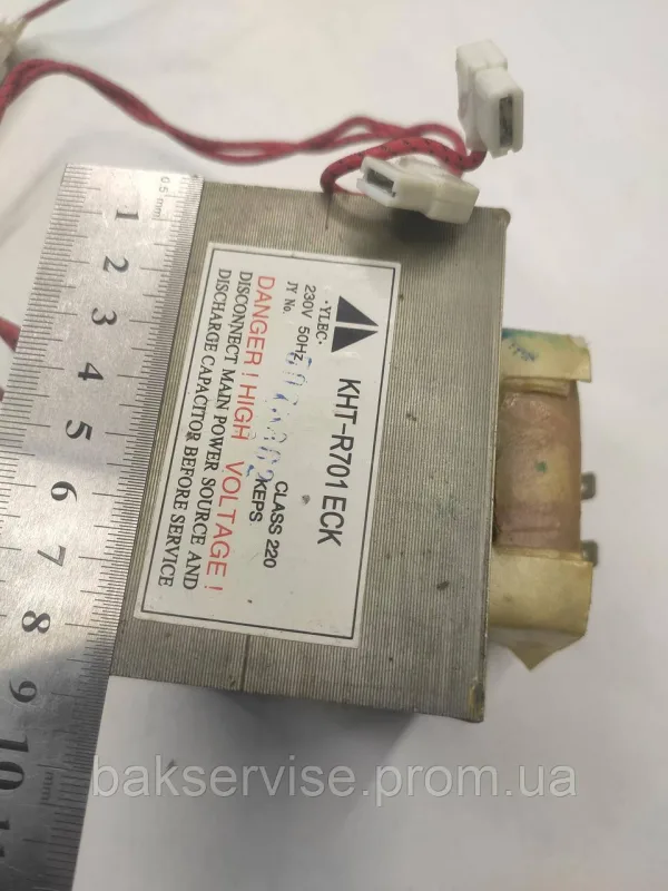 Трансформатор для мікрохвильової печі Danger KHT-R701ECK Original Б/У, зображення 8