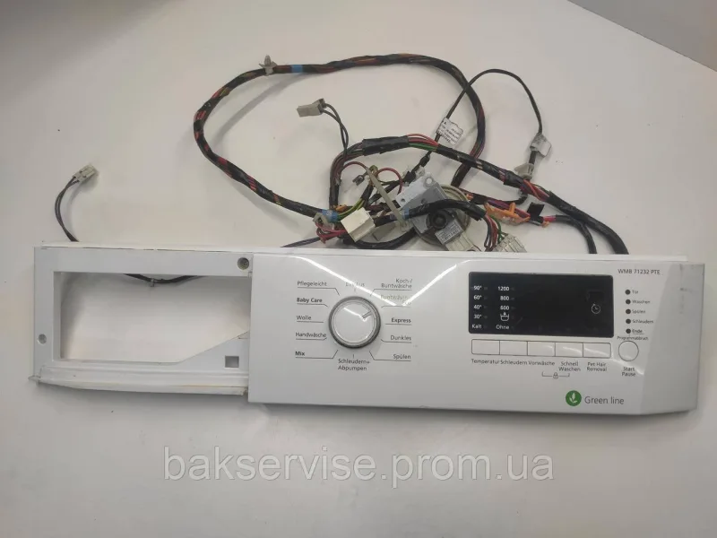 Плата управління до пральної машини Beko WMB 71232 PTE Б/У, зображення 1