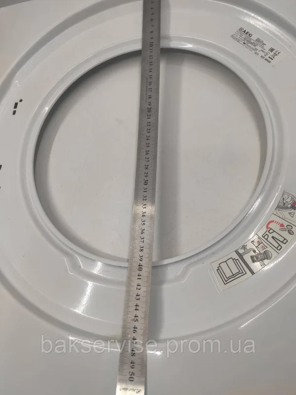 Передня кришка корпуса до пральної машини AEG L574270SL б/у, изображение 4