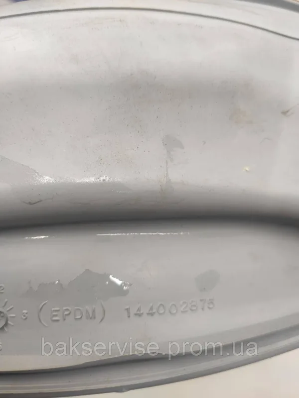 Резина (манжет) люка до пральної машини Ariston, Indesit 144002875 Б/У, зображення 2