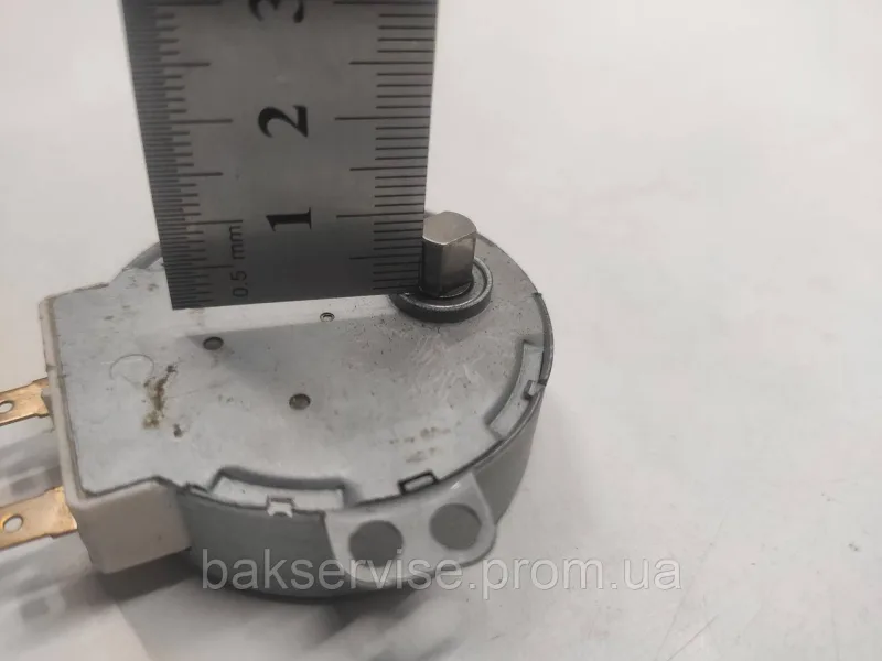 Моторчик тарілки для мікрохвильової печі ST-16, MN73SSAQ Б/У, изображение 2