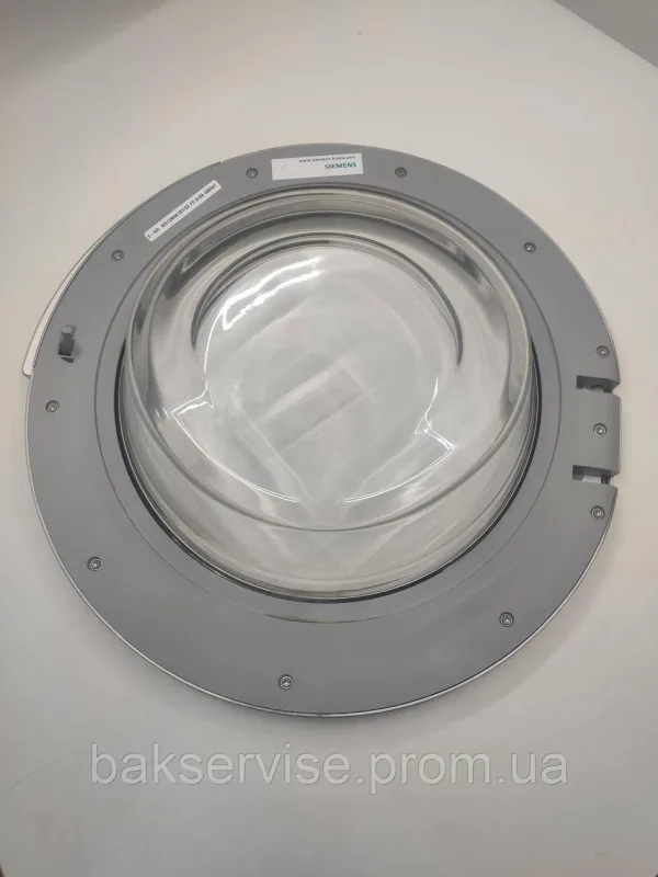 Дверки(люк) до пральної машини Bosch Siemens WS12M461BY/02 без завіси Б/У, зображення 4