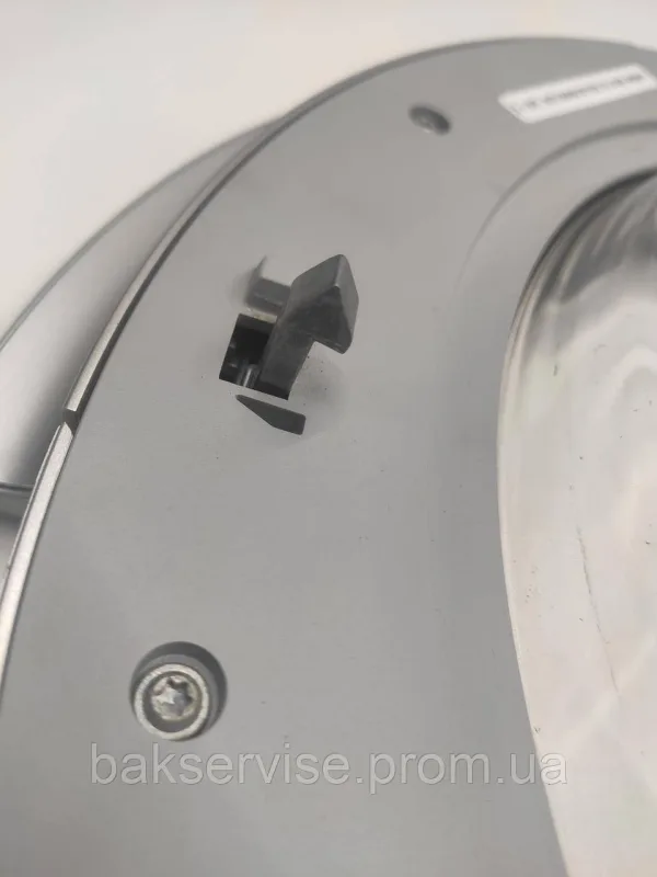 Дверки(люк) до пральної машини Bosch Siemens WS12M461BY/02 без завіси Б/У, зображення 9
