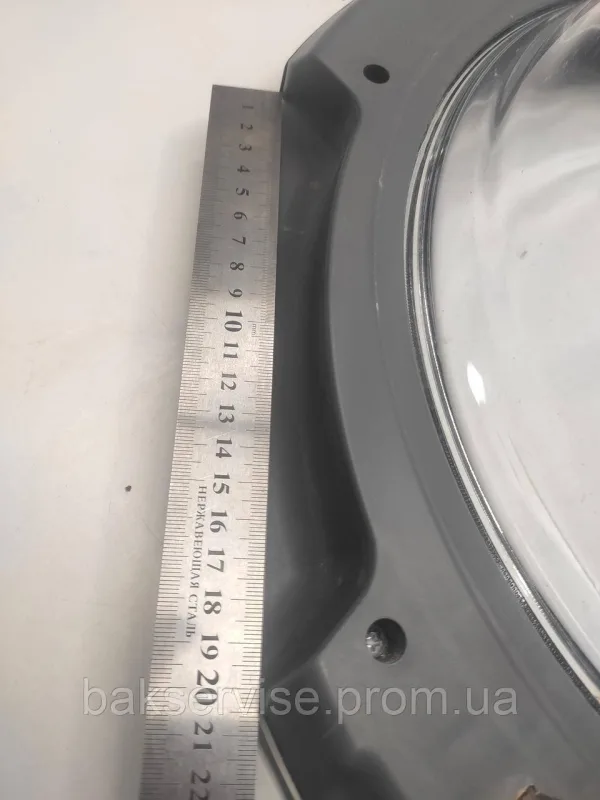 Дверки(люк) до пральної машини Whirlpool C00517297 без завіси Б/У, изображение 5
