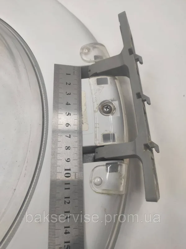 Дверки(люк) до пральної машини Samsung WF70F5E5U2W/LE з завісою Б/У, изображение 2