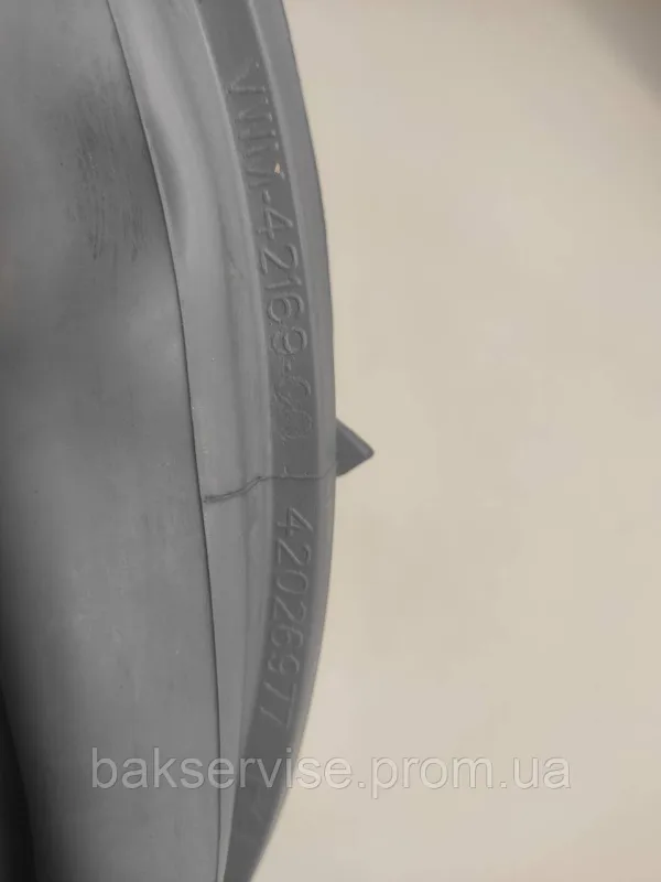Гума (манжет) люка до пральної машинки Whirpool 42026977 Б/У, зображення 4