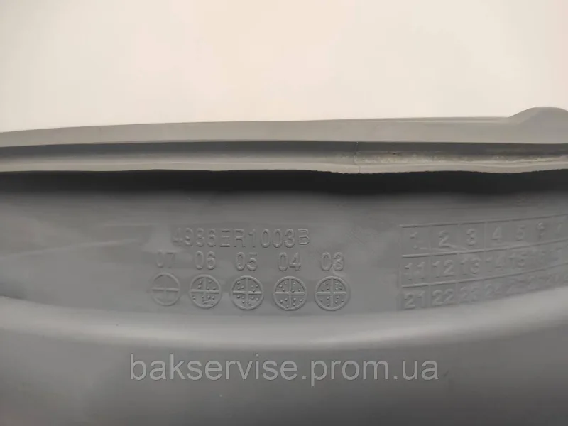Резина (манжет) люка до пральної машини  LG 4986ER1003B Б/У, зображення 7