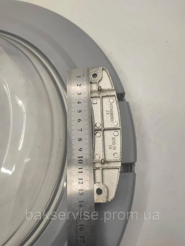 Дверки(люк) до пральної машини LG ADC72912402 з завісою Б/У, изображение 8