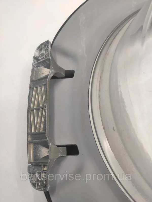 Дверки(люк) до пральної машини Beko 284135R1 з завісою Б/У, зображення 2