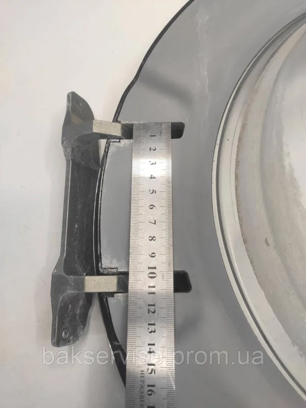 Дверки(люк) до пральної машини Beko 284135R1 з завісою Б/У, зображення 4