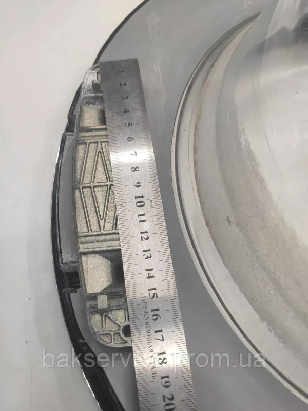 Дверки(люк) до пральної машини Beko 284135R1 з завісою Б/У, зображення 10