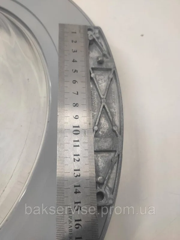 Дверки(люк) до пральної машини Siemens WM14T360BY/01 з завісою Б/У, изображение 8