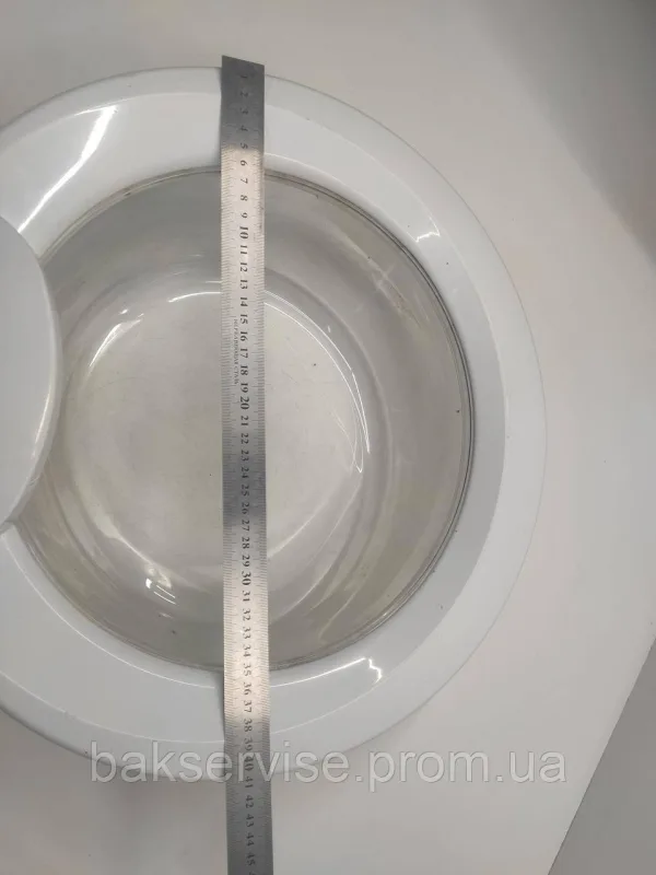 Дверки(люк) до пральної машини Indesit IWSB6105EU з завісою Б/У, изображение 3