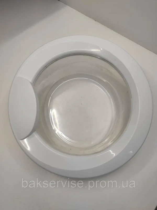 Дверки(люк) до пральної машини Indesit IWSB6105EU з завісою Б/У, изображение 6