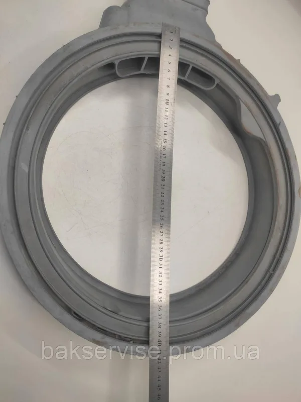 Резина (манжет) люка до пральної машини Whirlpool, Indesit, Hotpoint-Ariston 400011134611 Б/У, изображение 5