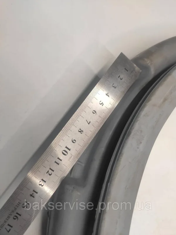 Резина (манжет) люка до пральної машини Whirlpool, Indesit, Hotpoint-Ariston 400011134611 Б/У, изображение 6