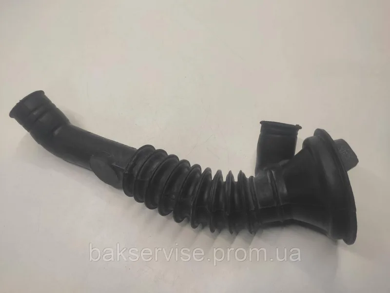 Патрубок від бака для пральної машини Indesit, Ariston 7005130 Б/У, зображення 2