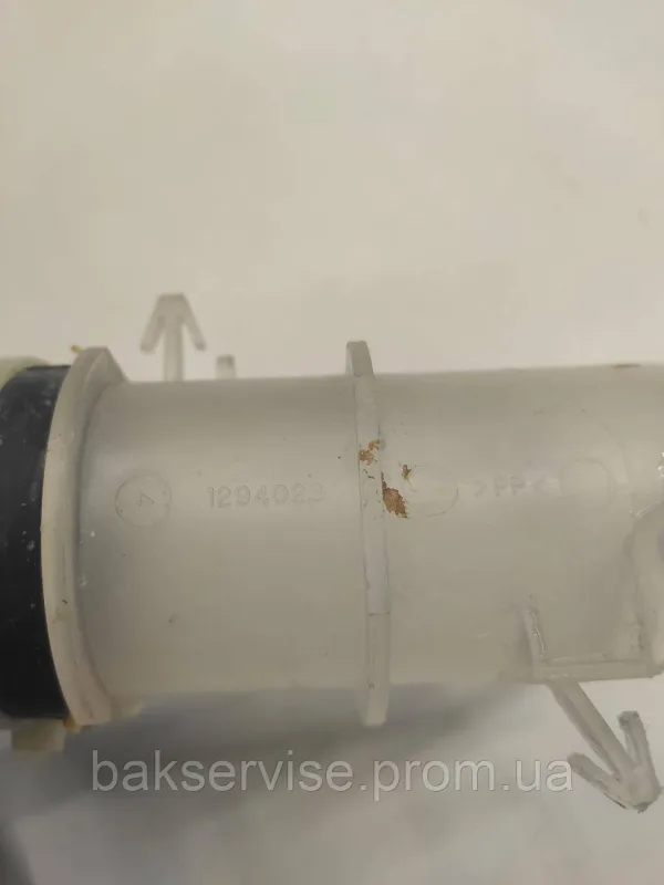 Патрубок від бака для пральної машини Zanussi, Electrolux, AEG 1297762 Б/У, изображение 3