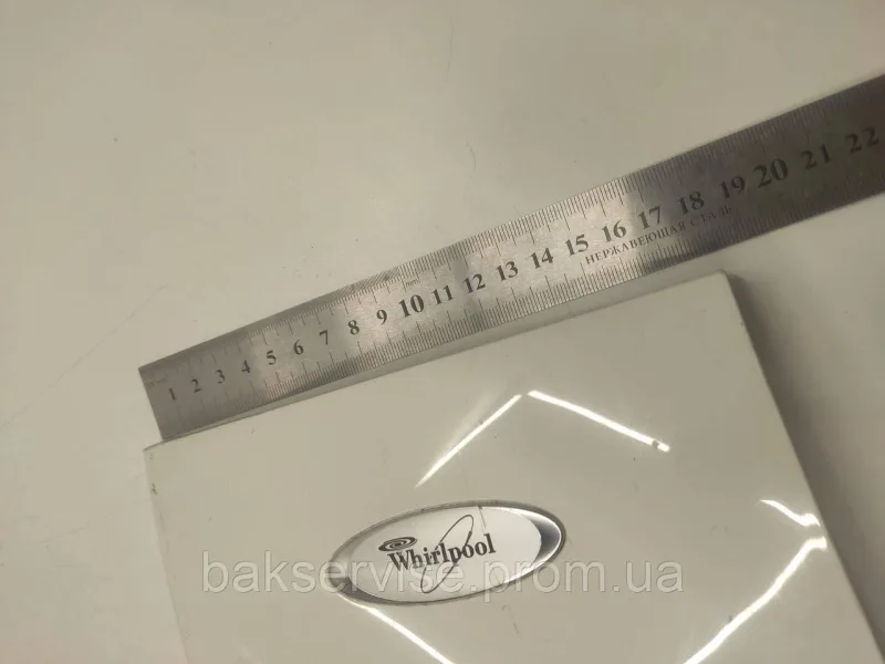 Панель (передня)  порошкоприймача для ПРАЛЬНОЇ МАШИНИ  Whirlpool AWO/D 42115 Б/У, изображение 4