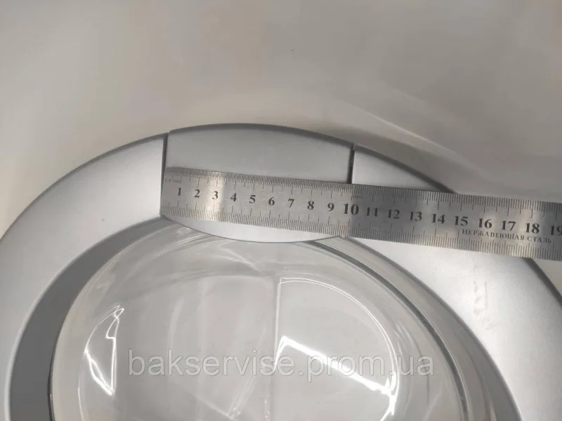 Дверки(люк) до пральної машини AEG, Electrolux з завісою Б/У, зображення 2