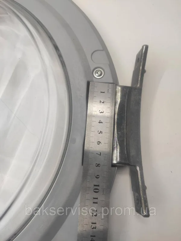 Дверки(люк) до пральної машини AEG, Electrolux з завісою Б/У, зображення 8