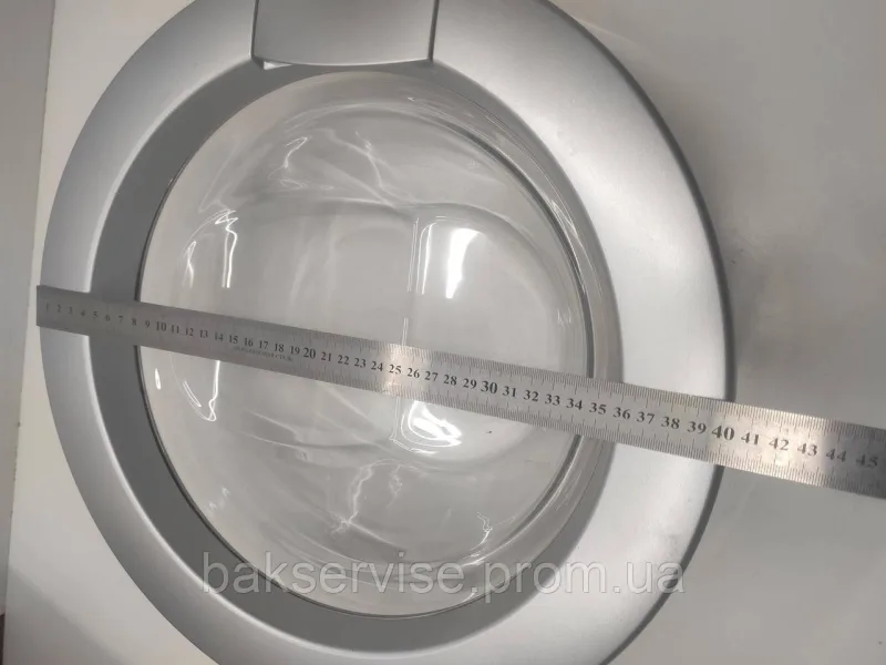 Дверки(люк) до пральної машини AEG, Electrolux з завісою Б/У, зображення 9