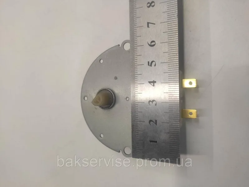 Моторчик тарілки для мікрохвильової печі GM-16-2F302 Б/У, изображение 4