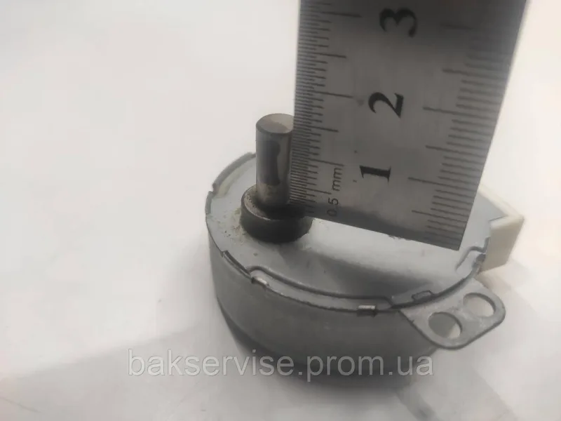 Моторчик тарілки для мікрохвильової печі GM-16-24F13 Б/У, изображение 5