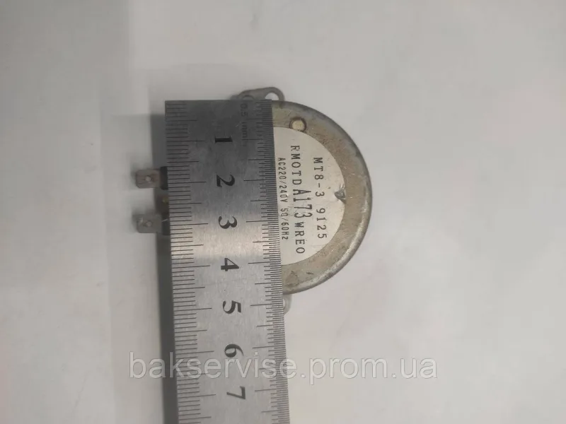 Моторчик тарілки для мікрохвильової печі MT8-3 Б/У, изображение 7
