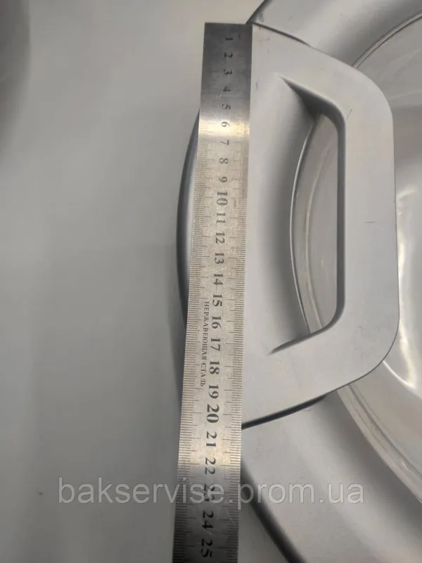 Люк до пральної машини Hotpoint-Ariston з завісою Б/У, зображення 2