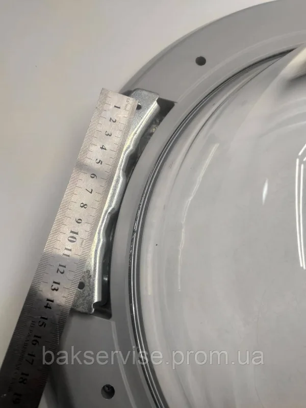 Люк до пральної машини Hotpoint-Ariston з завісою Б/У, зображення 8