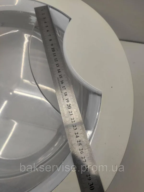 Дверки(люк) до пральної машини Indesit Ariston C00272454 з завісою Б/У, изображение 3
