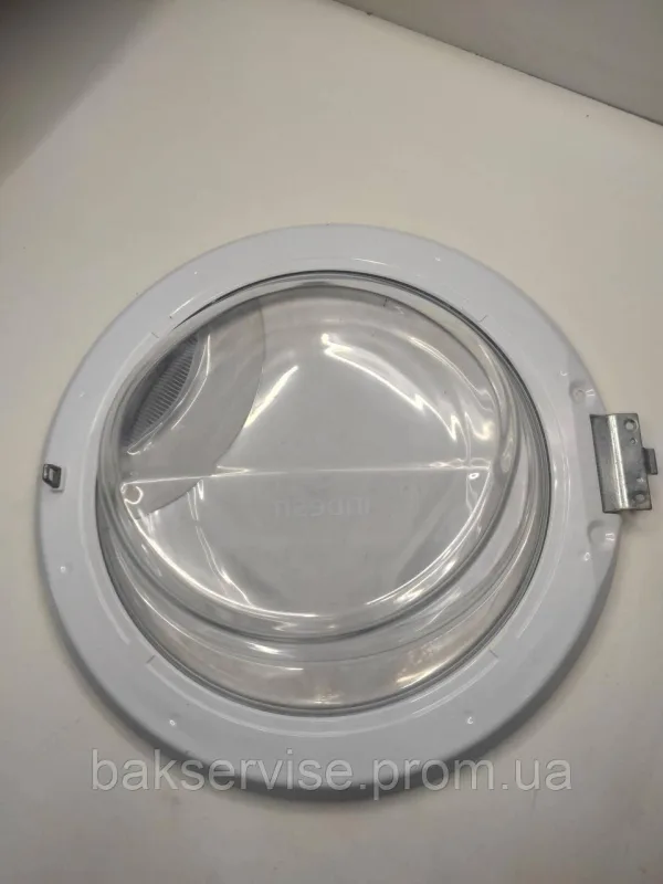 Дверки(люк) до пральної машини Indesit Ariston C00272454 з завісою Б/У, изображение 6