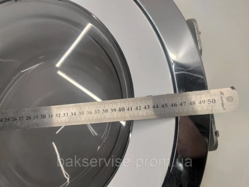Дверки(люк) до пральної машини Beko 270887 з завісою Б/У, изображение 4