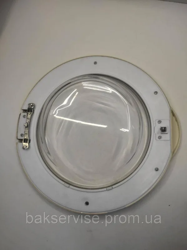 Дверки(люк) до пральної машини Beko 2805710100 з завісою Б/У, изображение 4