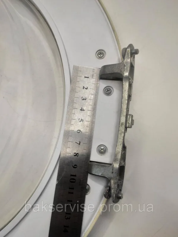 Дверки(люк) до пральної машини Beko 2805710100 з завісою Б/У, изображение 6
