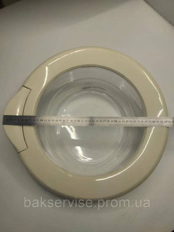 Дверки(люк) до пральної машини Beko 2805710100 з завісою Б/У, изображение 8
