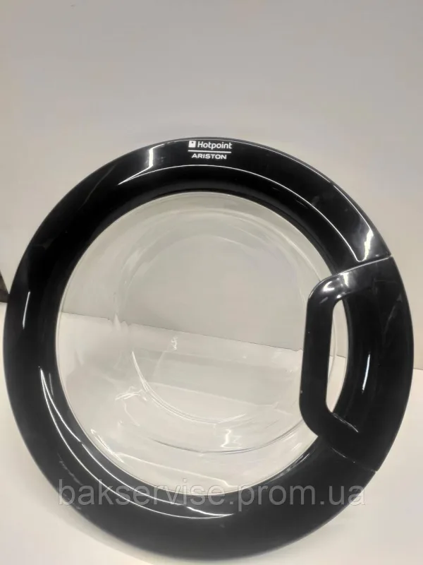 Дверки(люк) до пральної машини Hotpoint-Ariston C00508488  з завісою Б/У, изображение 1