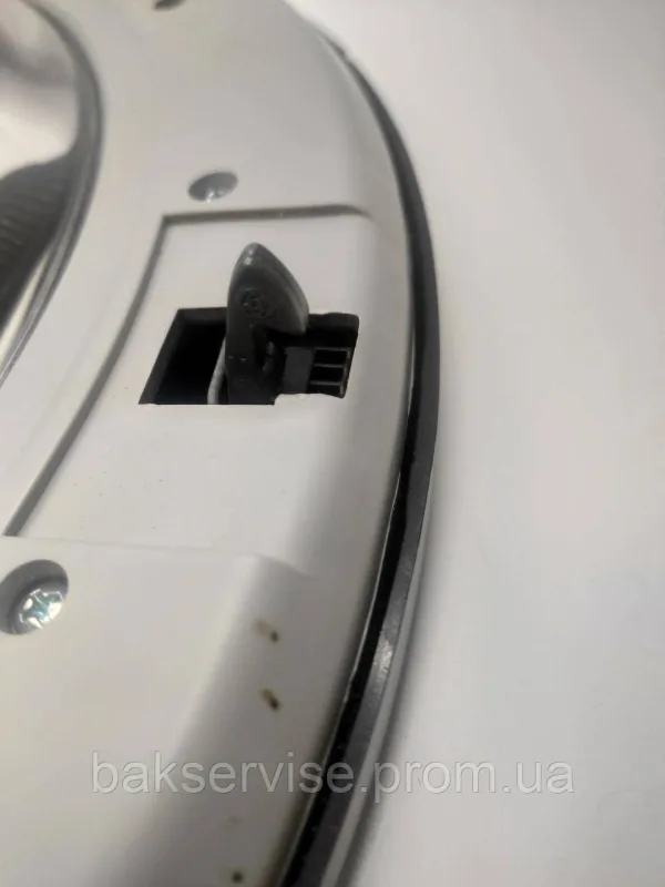 Дверки(люк) до пральної машини Hotpoint-Ariston C00508488  з завісою Б/У, изображение 4