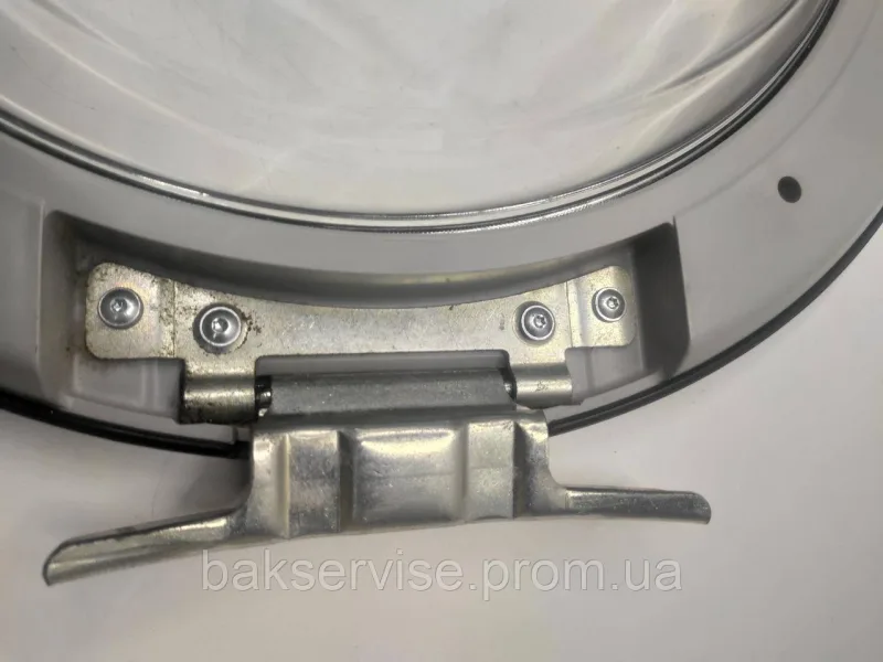 Дверки(люк) до пральної машини Hotpoint-Ariston C00508488  з завісою Б/У, изображение 6