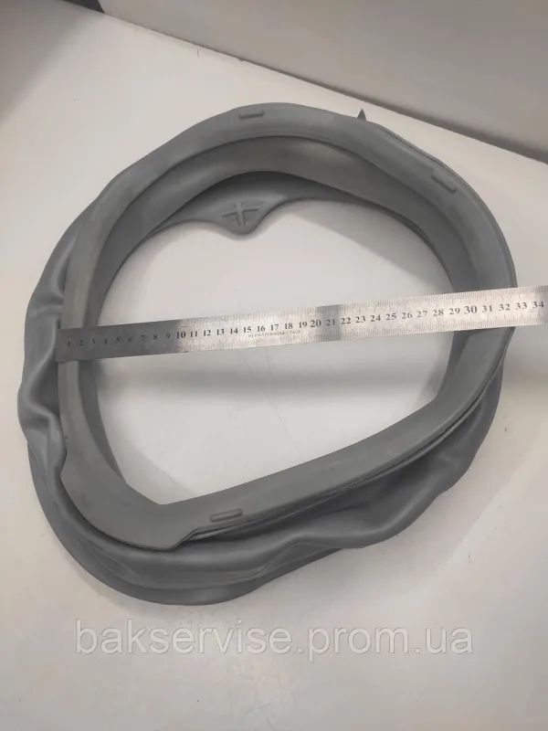 Гума (манжет) люка до пральної машинки AEG Electrolux 1327601009 Б/У, зображення 7