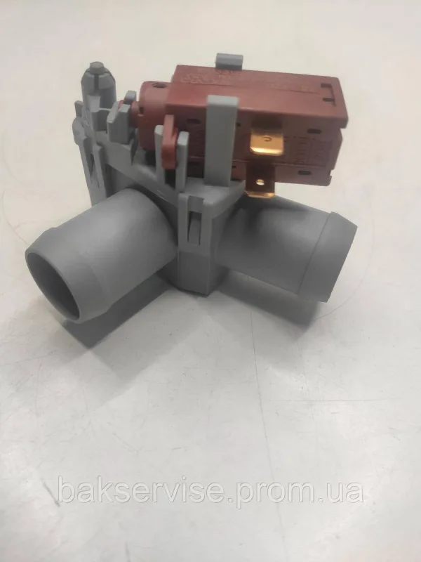 Клапан перемикання режимів злив-полив для пральної машини Hansa TYPE 100415, зображення 1