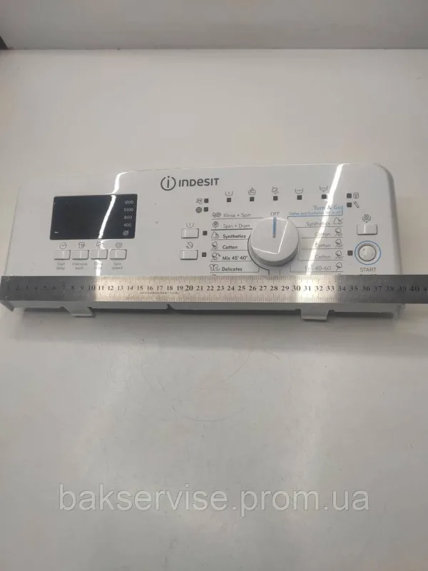 Плата упавління до пральної машинки Indesit W11090226/B  Б/У, зображення 2