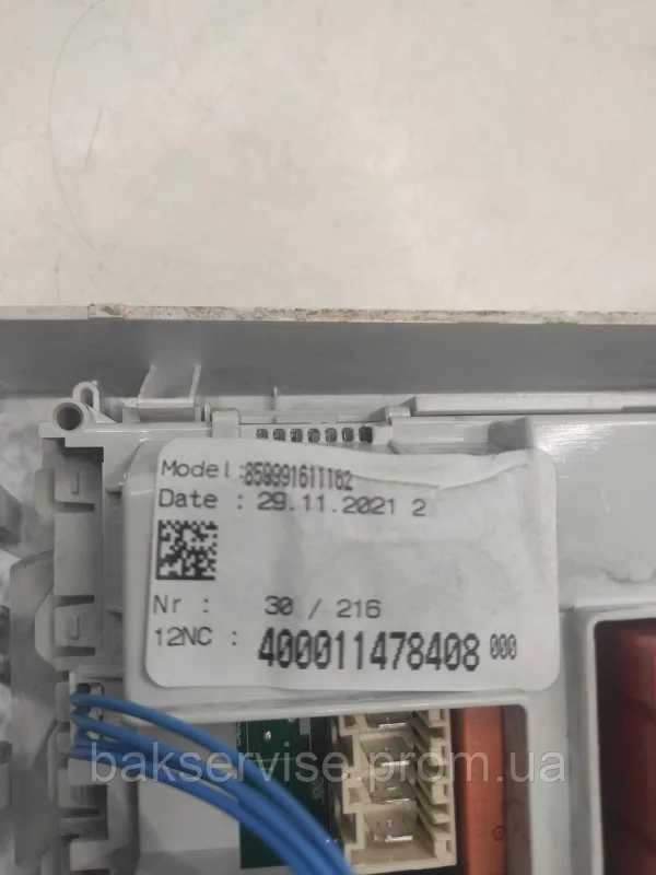 Плата упавління до пральної машинки Indesit W11090226/B  Б/У, зображення 8