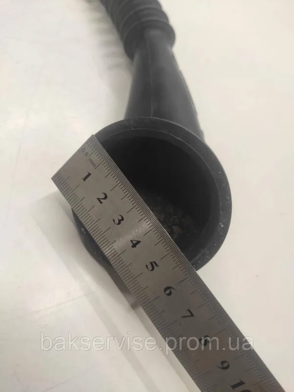 Патрубок для пральної машини Ariston, Indesit 144000957.8 Б/У, зображення 7
